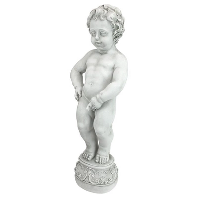 Design Toscano The Peeing Boy Of Brussels Piped Statue 3 Design Toscano The Peeing Boy Of Brussels Piped Statue