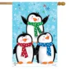 Briarwood Lane Winter Penguins House Flag Primitive Snowflakes Sc 1 Briarwood Lane Winter Penguins House Flag Primitive Snowflakes Sc -Garden Promotional Store GUEST 01c29641 001d 4ec4 8860 7c27056f5caa