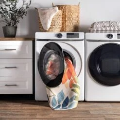 NulOOM Mayra Tropical Leaves Machine Washable Indoor/Outdoor Patio Area Rug -Garden Promotional Store GUEST 0285d718 4e30 4e8c acd7 cc4326a27bef