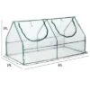 Aoodor 6' X 3 ' X 3' Portable Mini Greenhouse PE Cover 2 Zipper Door -Garden Promotional Store GUEST 02a32617 e01d 4774 a8ec d8a0a4417acb