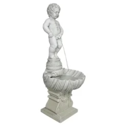 Design Toscano The Peeing Boy Of Brussels Sculptural Fountain With Plinth Base 9 Design Toscano The Peeing Boy Of Brussels Sculptural Fountain With Plinth Base -Garden Promotional Store GUEST 056edc7a e1c2 446d 84bf 3b4e9f380534