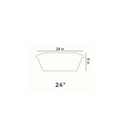 HC Companies SPX24DB0E2112-Inch Outdoor Durable Plastic Deck Planter Box For Flowers, Vegetables, And Succulents, Chocolate 4 HC Companies SPX24DB0E2112-Inch Outdoor Durable Plastic Deck Planter Box For Flowers, Vegetables, And Succulents, Chocolate - Image 2
