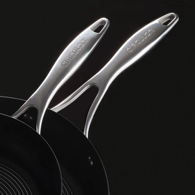 Circulon Next Generation Stainless Steel Twin Pack: 8" & 10.5" Open Frying Pans 7 Circulon Next Generation Stainless Steel Twin Pack: 8" & 10.5" Open Frying Pans - Image 5
