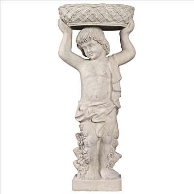 Design Toscano Young Bacchus With Basket Planter Garden Statue: Bacchus Left 14 Design Toscano Young Bacchus With Basket Planter Garden Statue: Bacchus Left - Image 12