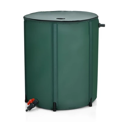 Costway 60 Gallon Portable Rain Barrel Collapsible Tank Water Collector Spigot Filter 11 Costway 60 Gallon Portable Rain Barrel Collapsible Tank Water Collector Spigot Filter - Image 9