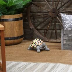 Sunnydaze Decor Sunnydaze 10.5" Mildred The Magnanimous Mosaic Polystone Turtle Statue With Hand-Painted Shell -Garden Promotional Store GUEST 0c0b4eef d615 4c1d a9c1 aa2b66edf5e3