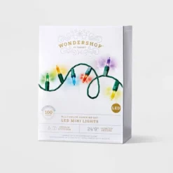 100ct LED Super Bright Mini Christmas String Lights Multicolor With Green Wire - Wondershop™ 8 100ct LED Super Bright Mini Christmas String Lights Multicolor With Green Wire - Wondershop™ -Garden Promotional Store GUEST 0eb5b434 d369 4449 badc 3947cfb19d5d