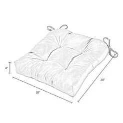 Outdoor Solid Navy Sunbrella Seat Cushion - Kensington Garden -Garden Promotional Store GUEST 0f252749 72b9 44c6 8ab7 b32698ac6922