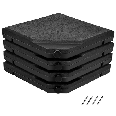 Costway 11' Patio Cantilever Offset Umbrella 360Degree Rotation Outdoor Tilt W/Base 7 Costway 11' Patio Cantilever Offset Umbrella 360Degree Rotation Outdoor Tilt W/Base - Image 5