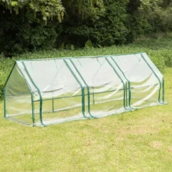 Gardenised Green Outdoor Waterproof Portable Plant Greenhouse With 2 Clear Zippered Windows 18 Gardenised Green Outdoor Waterproof Portable Plant Greenhouse With 2 Clear Zippered Windows -Garden Promotional Store GUEST 124902e4 632e 4c4d 8f39 25daebe3fe5f