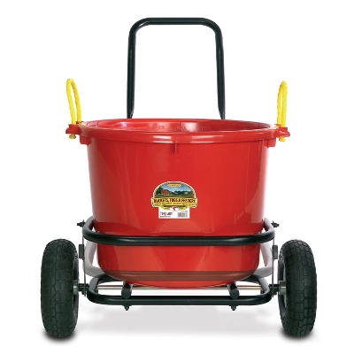 Miller Manufacturing Company CA500 Heavy Duty Multipurpose Muck Cart For 70 Quart Tubs, Black 3 Miller Manufacturing Company CA500 Heavy Duty Multipurpose Muck Cart For 70 Quart Tubs, Black