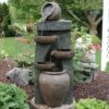 Sunnydaze Decor Sunnydaze 39"H Electric Polyresin And Fiberglass Cascading Earthenware Tiered Outdoor Water Fountain -Garden Promotional Store GUEST 1385955a 4a0b 47d7 8350 ea7f92b21efc