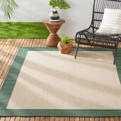 7'9" X 10'2" New York Patio Country Landry Indoor/Outdoor Rug Beige/Green - Nicole Miller 10 7'9" X 10'2" New York Patio Country Landry Indoor/Outdoor Rug Beige/Green - Nicole Miller -Garden Promotional Store GUEST 15488ac3 c2fe 49d9 8896 0779b344c957