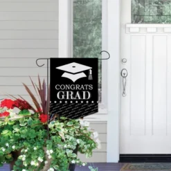 Big Dot Of Happiness Graduation Cheers - Outdoor Home Decorations - Double-Sided Graduation Party Garden Flag - 12 X 15.25 Inches -Garden Promotional Store GUEST 1864b410 8562 48c9 9626 8c17d30d8c33