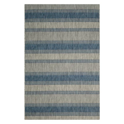 Clara Outdoor Rug Gray/Navy - Safavieh 7 Clara Outdoor Rug Gray/Navy - Safavieh - Image 5