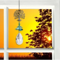 Woodstock Wind Chimes Woodstock Rainbow Makers Collection, Crystal Fantasy, Large 6.5'' Tree Of Life Crystal Suncatcher CFZTL -Garden Promotional Store GUEST 1d053906 8662 4b2e b6d1 631b9eb3c989