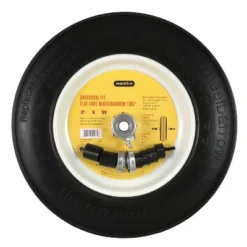 Marathon Tire 10.3" Universal Fit Wheelbarrow Flat Free Tire And Wheel Assembly -Garden Promotional Store GUEST 1ee6511f ea4b 4178 8b8b e210330fca52