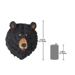 Design Toscano American Black Bear Sculptural Wall Trophy -Garden Promotional Store GUEST 1f14ebed c229 4cbc bb97 966486ab54a4