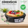 NutriChef Electric Crepe Maker / Griddle, Hot Plate Cooktop 2 NutriChef Electric Crepe Maker / Griddle, Hot Plate Cooktop -Garden Promotional Store GUEST 1f356d85 f151 4972 83e2 70ed147b3965
