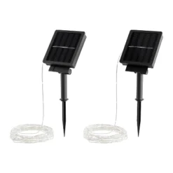 Outdoor Starry Solar String Lights- Solar Powered Cool White Fairy 200 LED Lights With 8 Lighting Modes For Patio, Backyard, Events By Nature Spring -Garden Promotional Store GUEST 203336ee 0e50 47a8 9107 dc1816d0f49b