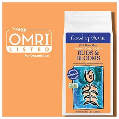 Coast Of Maine OMRI Listed Fish Bone Meal Pack Organic Compost Potting Soil Blend For Container Gardens And Flower Pots, 3 Pound Bag (2 Pack) 5 Coast Of Maine OMRI Listed Fish Bone Meal Pack Organic Compost Potting Soil Blend For Container Gardens And Flower Pots, 3 Pound Bag (2 Pack) - Image 3