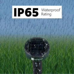 Dartwood Outdoor Solar Ultrasonic Pest And Mole Repellent - Remove Groundhogs Rats Mice Snakes And More From Your Gardens, Lawns,and Yards (4-8 Packs) -Garden Promotional Store GUEST 20bea68e 063f 4880 85b5 c47581e9f5e9