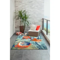 Liora Manne Ravella Coastal Indoor/Outdoor Rug 14 Liora Manne Ravella Coastal Indoor/Outdoor Rug -Garden Promotional Store GUEST 23e51918 3235 45b0 8ae5 de94872a1b9c
