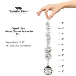 Woodstock Wind Chimes Woodstock Rainbow Makers Collection, Crystal Ultra Grand Cascade, 10.5'' Ice Crystal Suncatcher CCUI -Garden Promotional Store GUEST 25386f48 a918 4085 bfa5 63eb9a9d031b