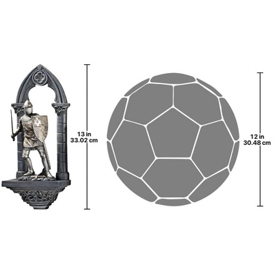 Design Toscano Knights Of The Realm 3-Dimensional Wall Sculpture: Sir Gavin 4 Design Toscano Knights Of The Realm 3-Dimensional Wall Sculpture: Sir Gavin - Image 2