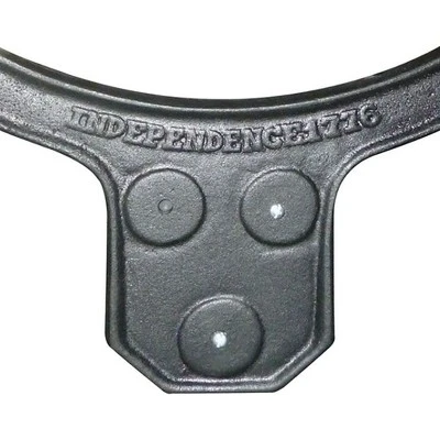 Yard Tuff YTF-22LB Large Decorative Collectible Cast Iron Metal Farm Dinner Bell 5 Yard Tuff YTF-22LB Large Decorative Collectible Cast Iron Metal Farm Dinner Bell - Image 3