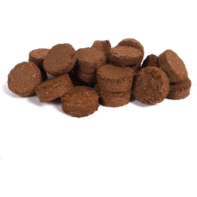 Farmlyn Creek 80 Pack 30mm Compressed Coco Coir Seed Starter, Fiber Soil Pellets Disks Plant Pot Disc 3 Farmlyn Creek 80 Pack 30mm Compressed Coco Coir Seed Starter, Fiber Soil Pellets Disks Plant Pot Disc