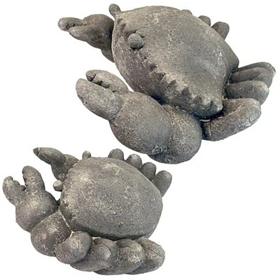 Design Toscano Cantankerous Stone Crabs Garden Statues 4 Design Toscano Cantankerous Stone Crabs Garden Statues - Image 2