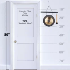 Woodstock Wind Chimes Signature Collection, Woodstock Hanging Chau Gong, Medium 30'' Wind Gong HCGONGM -Garden Promotional Store GUEST 28b9c23c 8656 40f6 87c3 e0dbcdfc6a9b