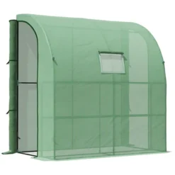 Outsunny 7' X 3' X 7' Outdoor Walk-In Greenhouse, Plant Nursery With Roll-up Windows, PE Cover, And 3 Wire Shelves -Garden Promotional Store GUEST 2d1c2f4f 2324 4ec0 9e0b 292127ca7974