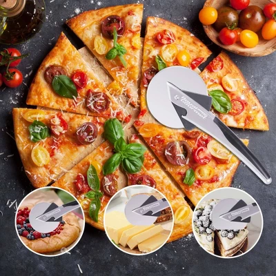 Royal Gourmet 2pc Pizza Set For BBQ Grill Oven With 13'' Round Pizza Cordierite Stone 5 Royal Gourmet 2pc Pizza Set For BBQ Grill Oven With 13'' Round Pizza Cordierite Stone - Image 3