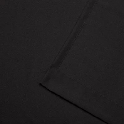 Set Of 2 Indoor/Outdoor Solid Cabana Grommet Top Curtain Panels - Exclusive Home 10 Set Of 2 Indoor/Outdoor Solid Cabana Grommet Top Curtain Panels - Exclusive Home - Image 8