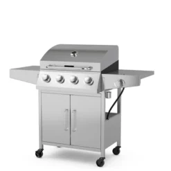 Costway 5-Burner Propane Gas BBQ Grill WithSide Burner,Thermometer,Prep Table 50000 BTU -Garden Promotional Store GUEST 2dec797e c1b9 47a4 816a fdf43aae19f0