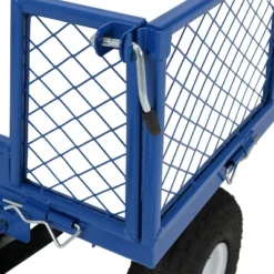 Sunnydaze Decor Sunnydaze Outdoor Lawn And Garden Heavy-Duty Durable Steel Mesh Utility Dump Wagon Cart With Removable Sides -Garden Promotional Store GUEST 3098fb1e 0c3b 4558 aca3 fb0bf4133659