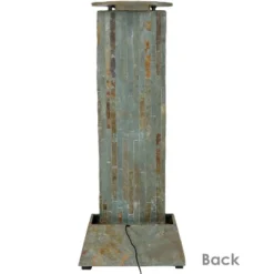 Sunnydaze Decor Sunnydaze 49"H Electric Natural Slate Tower Column Indoor/Outdoor Water Fountain With LED Light 13 Sunnydaze Decor Sunnydaze 49"H Electric Natural Slate Tower Column Indoor/Outdoor Water Fountain With LED Light -Garden Promotional Store GUEST 30f921d4 c80d 4325 ad93 243a3492d200
