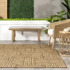 NuLOOM Lynne Abstract Maze Indoor/Outdoor Area Rug -Garden Promotional Store GUEST 322ba01f 7331 45a0 9771 d0884d9f983c