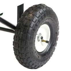 Sunnydaze Decor Sunnydaze Outdoor Lawn And Garden Heavy-Duty Steel Utility Cart With Removable Sides And Weather-Resistant Polyester Liner -Garden Promotional Store GUEST 33762b1c 6af3 47a0 9b90 ac6f95dc04c7