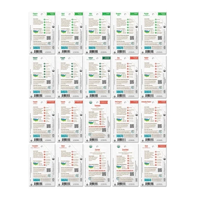 Back To The Roots 20pk Organic USA Herbs And Vegetable Seeds 4 Back To The Roots 20pk Organic USA Herbs And Vegetable Seeds - Image 2