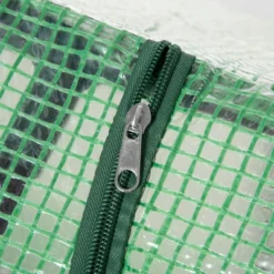 Outsunny Outdoor 3.9' X 2' X 2' Portable Mini Greenhouse, Small Greenhouse With PE Cover, Roll-up Zippered Windows For Indoor, Outdoor Garden, Green -Garden Promotional Store GUEST 3543254c 3088 4a11 a95e 790308a3708b