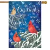 Briarwood Lane Cardinals Appear Winter House Flag Snowflakes 28" 1 Briarwood Lane Cardinals Appear Winter House Flag Snowflakes 28" -Garden Promotional Store GUEST 3849c3a0 5f35 4b57 8af4 558aa8855c8f