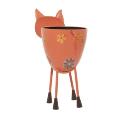 14" Wide Rectangular Floor Planter Retro 'Pink Hippie Piggie' Standing - Olivia & May 7 14" Wide Rectangular Floor Planter Retro 'Pink Hippie Piggie' Standing - Olivia & May -Garden Promotional Store GUEST 3894ee50 3de1 44c2 a08e 290034007d3b