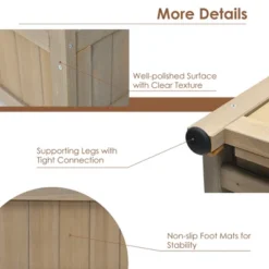 Costway 2PC 68in Wood Planter Box W/Trellis Raised Garden Bed For Climbing Plant 15 Costway 2PC 68in Wood Planter Box W/Trellis Raised Garden Bed For Climbing Plant -Garden Promotional Store GUEST 3910ad8d 3de7 4e5c b81e 0e2715279d2f