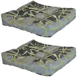 Sunnydaze Decor Sunnydaze Indoor/Outdoor Replacement Square Tufted Patio Chair Seat And Back Cushions - 20" - 2pk 22 Sunnydaze Decor Sunnydaze Indoor/Outdoor Replacement Square Tufted Patio Chair Seat And Back Cushions - 20" - 2pk -Garden Promotional Store GUEST 3ad9c209 96f8 4e9a a774 e5b98acadba9