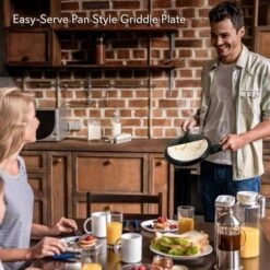 NutriChef Electric Griddle Crepe Maker - Nonstick Pan Cooktop With Automatic Temperature Control & Plug-in Operation For Kitchen & Countertop. 11 NutriChef Electric Griddle Crepe Maker - Nonstick Pan Cooktop With Automatic Temperature Control & Plug-in Operation For Kitchen & Countertop. -Garden Promotional Store GUEST 3afbd57f 43b0 4eb7 a306 f4ee42a68ed3