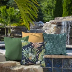 2pk Simone Tropical Outdoor Throw Pillows Blue - Arden Selections 8 2pk Simone Tropical Outdoor Throw Pillows Blue - Arden Selections -Garden Promotional Store GUEST 3f8099d6 0b1d 46b7 89c6 0f5bbb4c3473