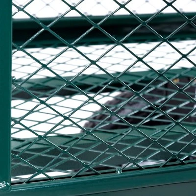 Costway Heavy Duty Lawn Garden Utility Cart Wagon Wheelbarrow Steel Trailer 8 Costway Heavy Duty Lawn Garden Utility Cart Wagon Wheelbarrow Steel Trailer - Image 6